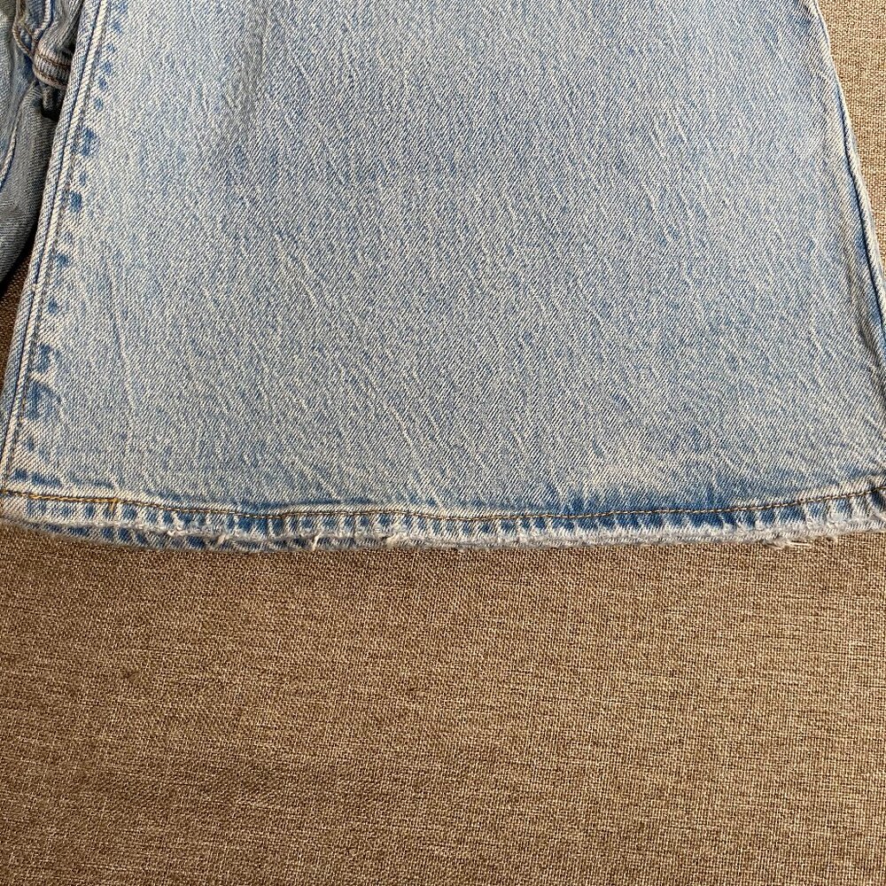 Levi's Premium Ribcage Bell Jeans Women's 34 High Rise Blue 70s Hippie NWT - Picture 9 of 15